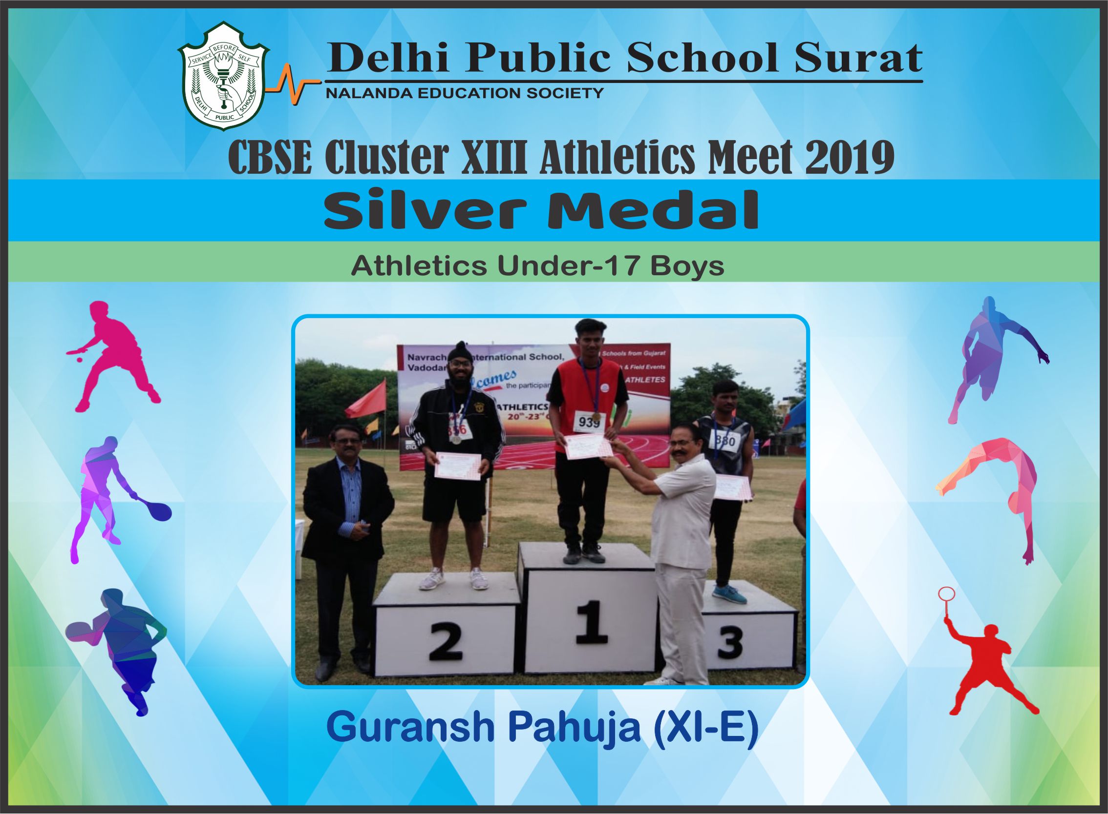 CBSE Cluster XIII Athletics Meet 2019